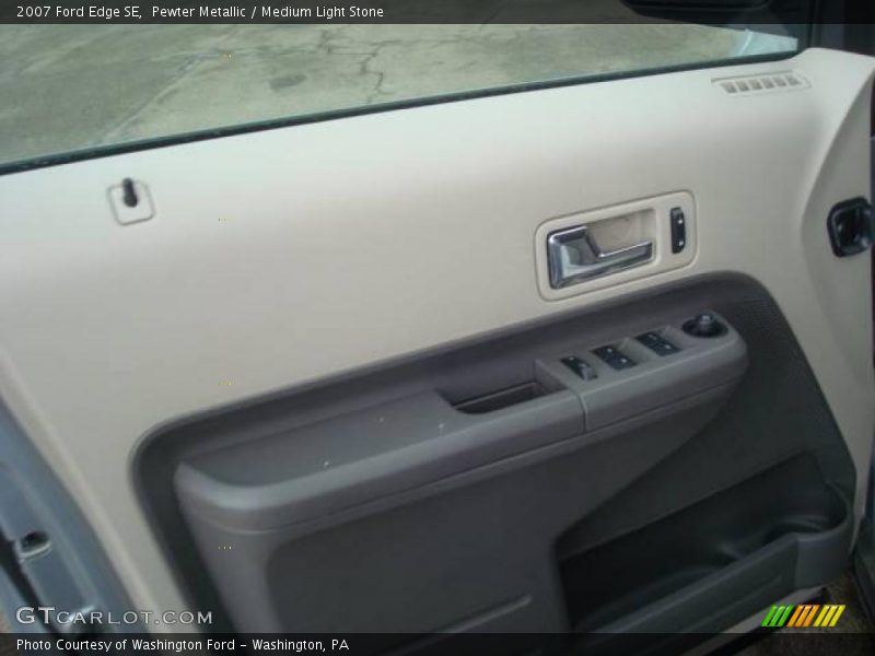 Pewter Metallic / Medium Light Stone 2007 Ford Edge SE