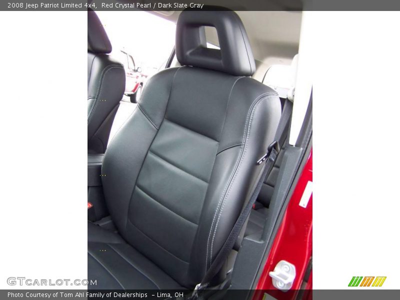 Red Crystal Pearl / Dark Slate Gray 2008 Jeep Patriot Limited 4x4