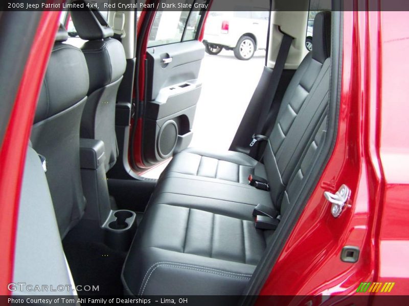 Red Crystal Pearl / Dark Slate Gray 2008 Jeep Patriot Limited 4x4