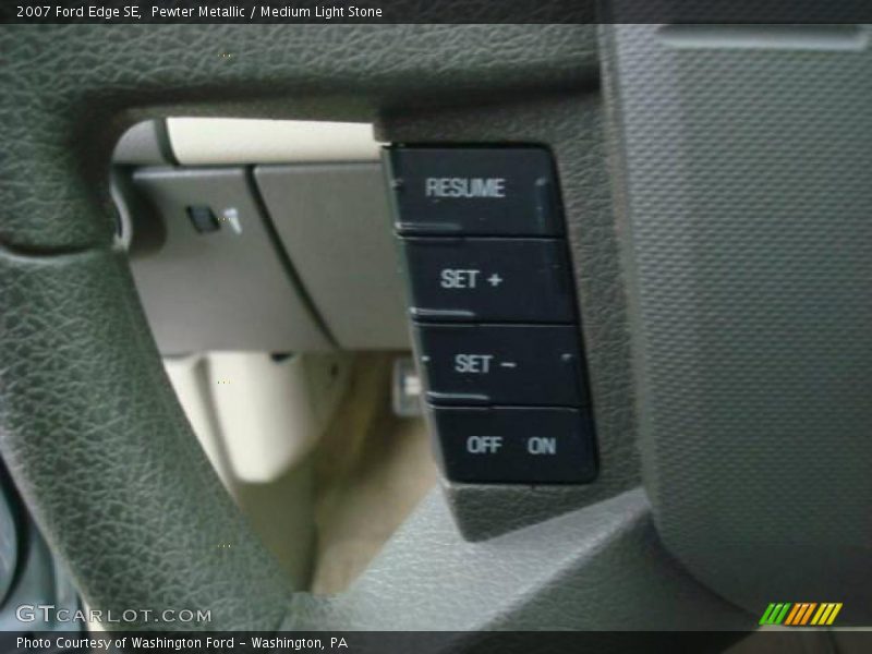Pewter Metallic / Medium Light Stone 2007 Ford Edge SE