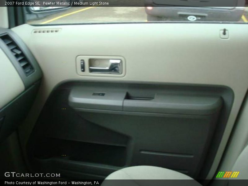 Pewter Metallic / Medium Light Stone 2007 Ford Edge SE
