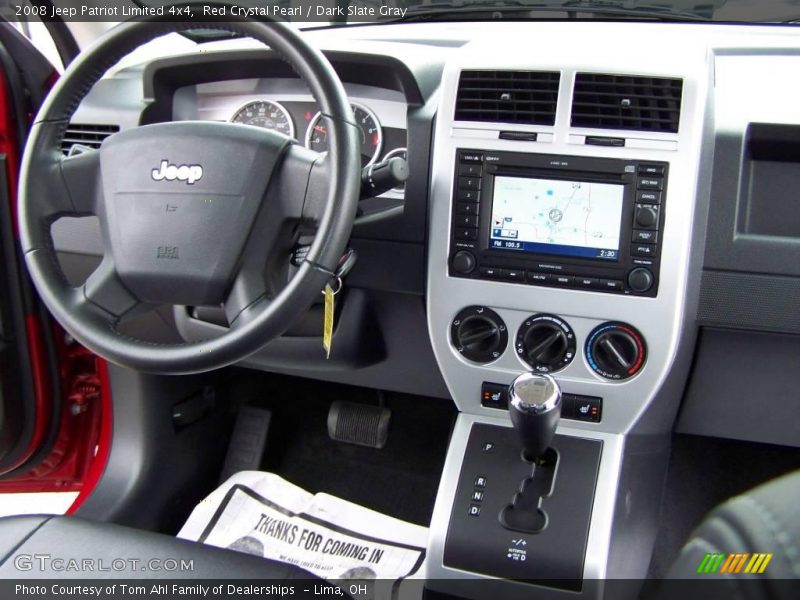 Red Crystal Pearl / Dark Slate Gray 2008 Jeep Patriot Limited 4x4