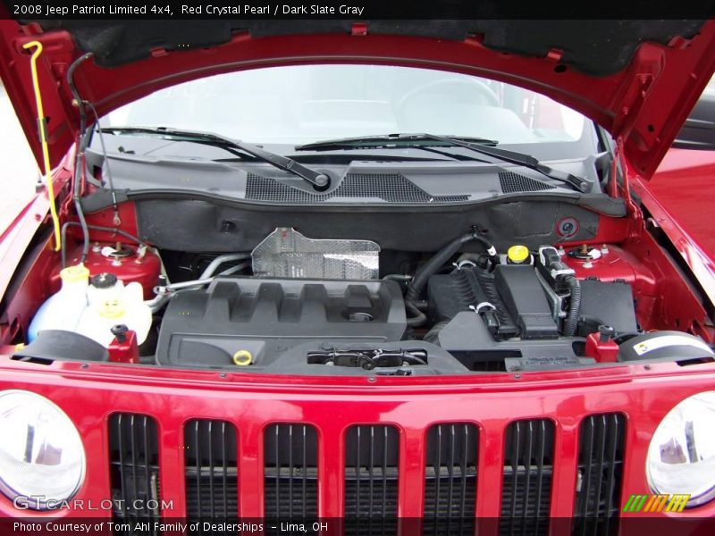 Red Crystal Pearl / Dark Slate Gray 2008 Jeep Patriot Limited 4x4