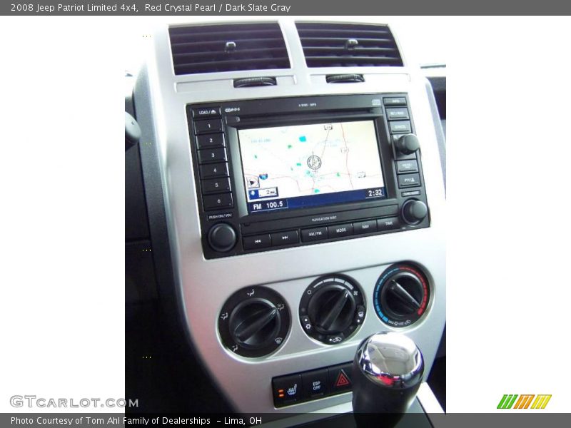 Red Crystal Pearl / Dark Slate Gray 2008 Jeep Patriot Limited 4x4