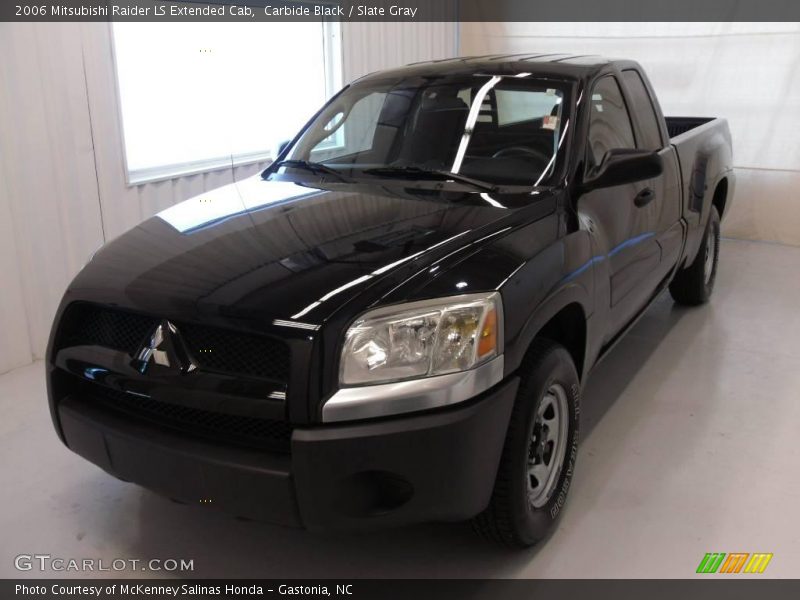 Carbide Black / Slate Gray 2006 Mitsubishi Raider LS Extended Cab