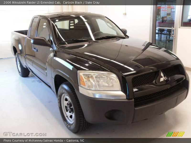 Carbide Black / Slate Gray 2006 Mitsubishi Raider LS Extended Cab