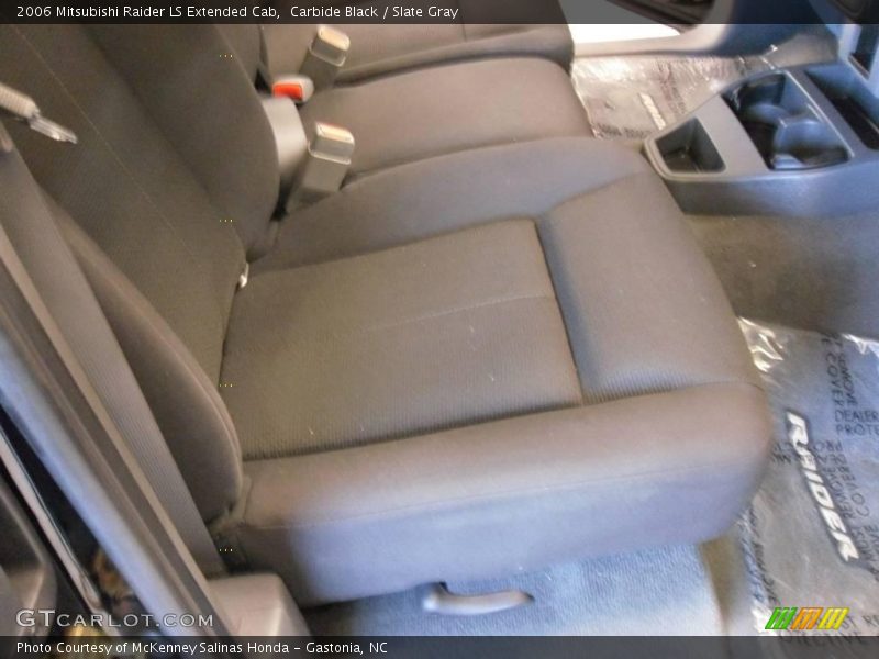 Carbide Black / Slate Gray 2006 Mitsubishi Raider LS Extended Cab