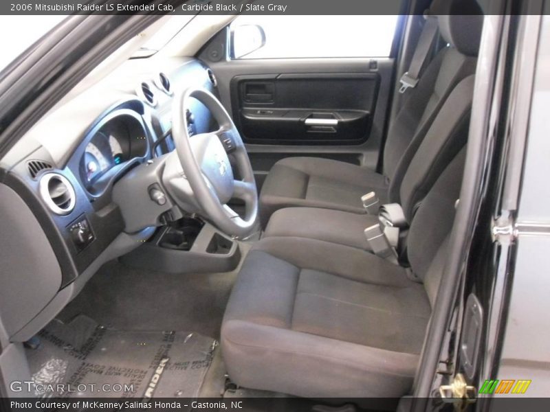 Carbide Black / Slate Gray 2006 Mitsubishi Raider LS Extended Cab
