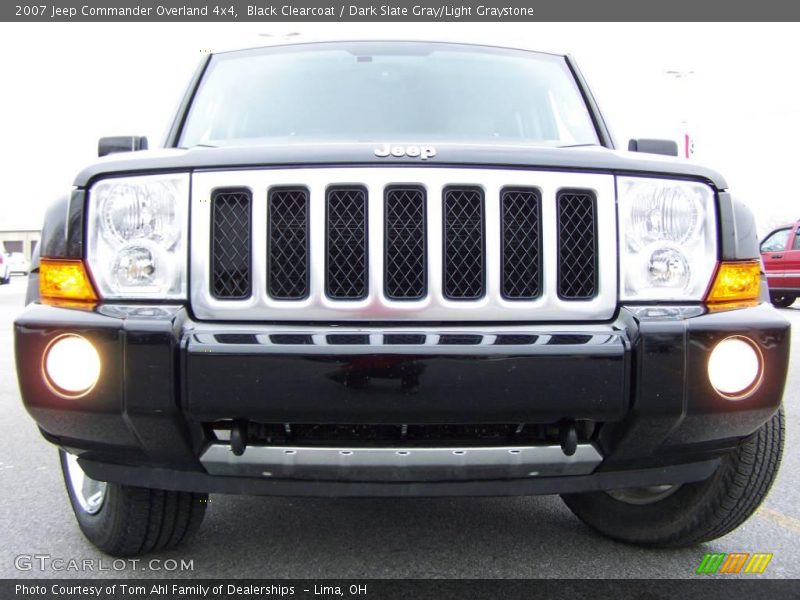 Black Clearcoat / Dark Slate Gray/Light Graystone 2007 Jeep Commander Overland 4x4