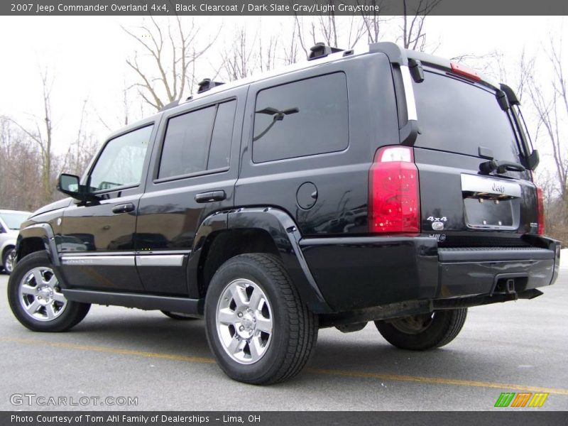 Black Clearcoat / Dark Slate Gray/Light Graystone 2007 Jeep Commander Overland 4x4