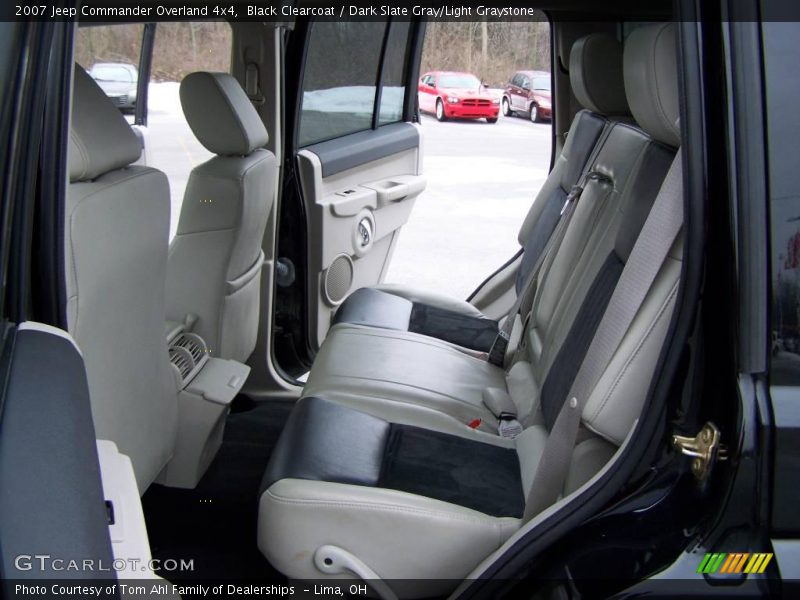 Black Clearcoat / Dark Slate Gray/Light Graystone 2007 Jeep Commander Overland 4x4