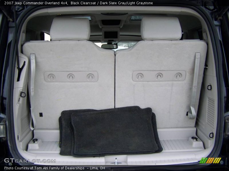Black Clearcoat / Dark Slate Gray/Light Graystone 2007 Jeep Commander Overland 4x4