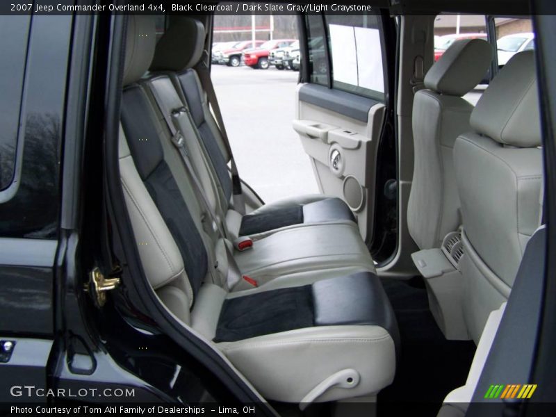 Black Clearcoat / Dark Slate Gray/Light Graystone 2007 Jeep Commander Overland 4x4