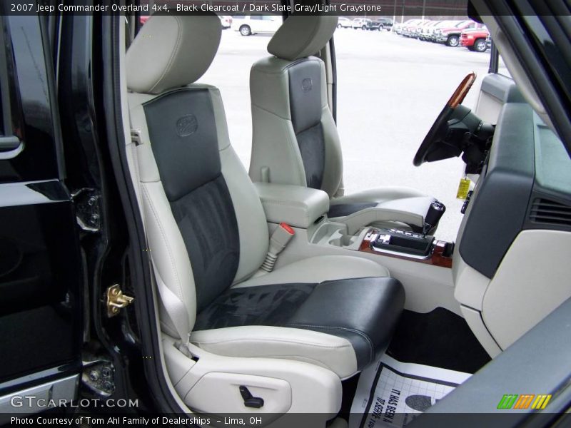 Black Clearcoat / Dark Slate Gray/Light Graystone 2007 Jeep Commander Overland 4x4