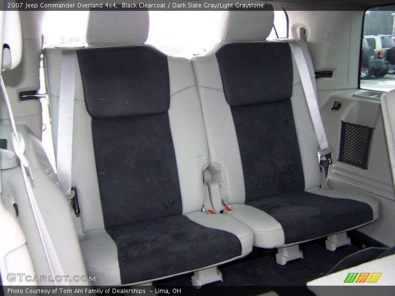 Black Clearcoat / Dark Slate Gray/Light Graystone 2007 Jeep Commander Overland 4x4
