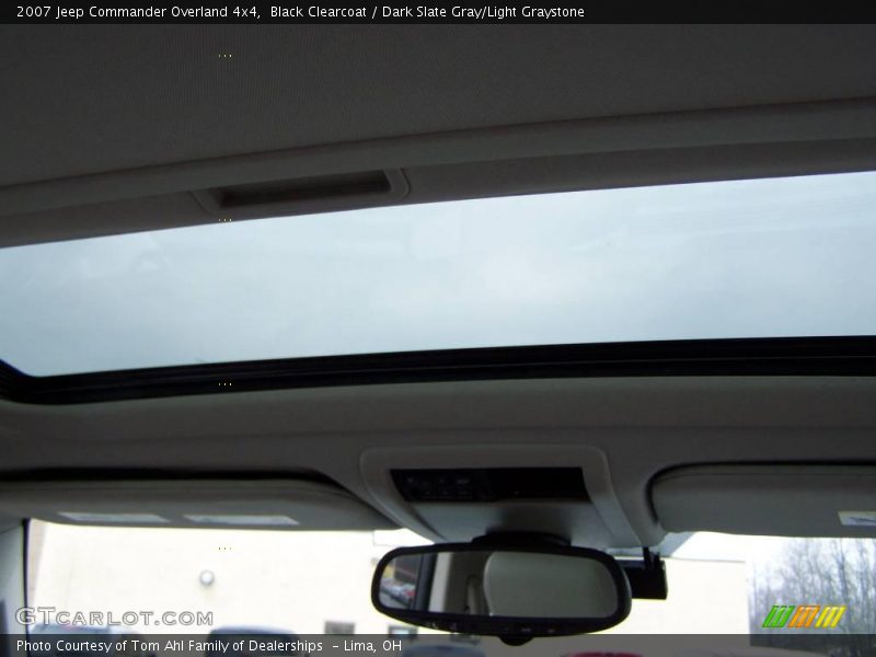 Black Clearcoat / Dark Slate Gray/Light Graystone 2007 Jeep Commander Overland 4x4