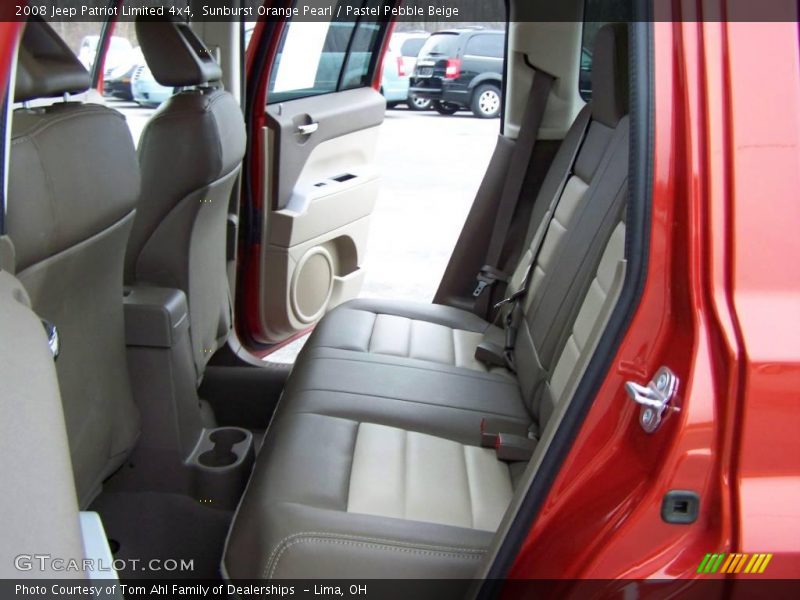 Sunburst Orange Pearl / Pastel Pebble Beige 2008 Jeep Patriot Limited 4x4