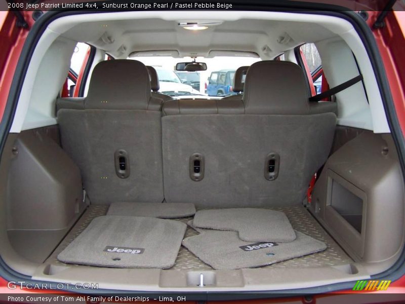 Sunburst Orange Pearl / Pastel Pebble Beige 2008 Jeep Patriot Limited 4x4