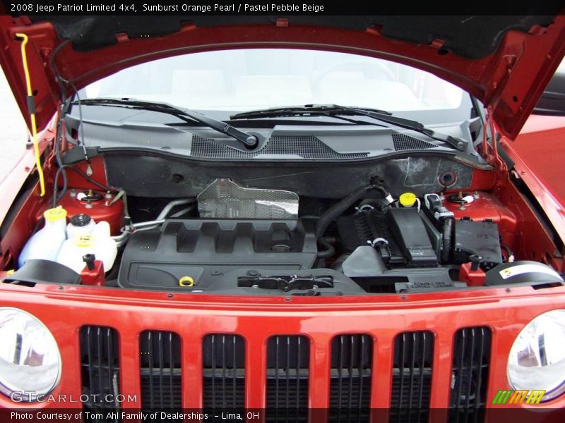 Sunburst Orange Pearl / Pastel Pebble Beige 2008 Jeep Patriot Limited 4x4