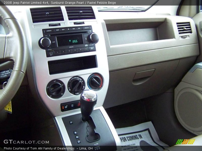 Sunburst Orange Pearl / Pastel Pebble Beige 2008 Jeep Patriot Limited 4x4