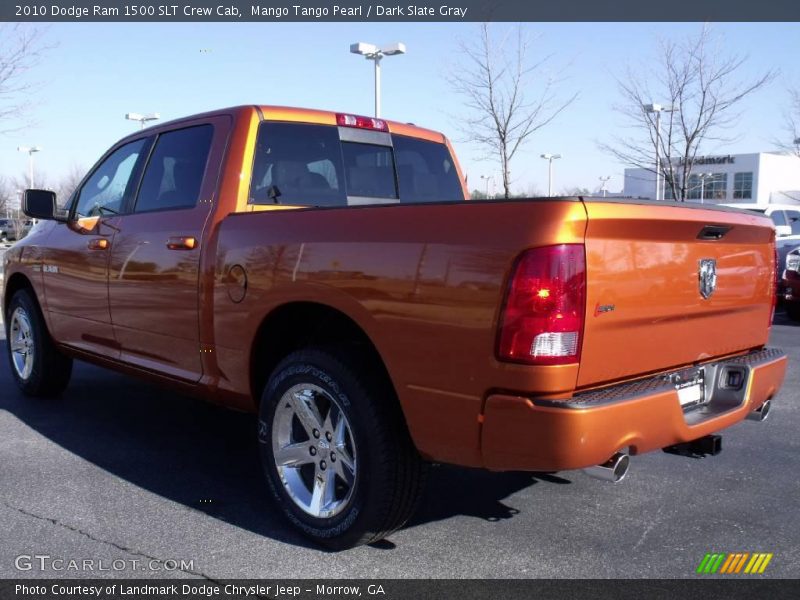 Mango Tango Pearl / Dark Slate Gray 2010 Dodge Ram 1500 SLT Crew Cab