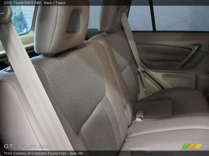 Black / Taupe 2005 Toyota RAV4 4WD