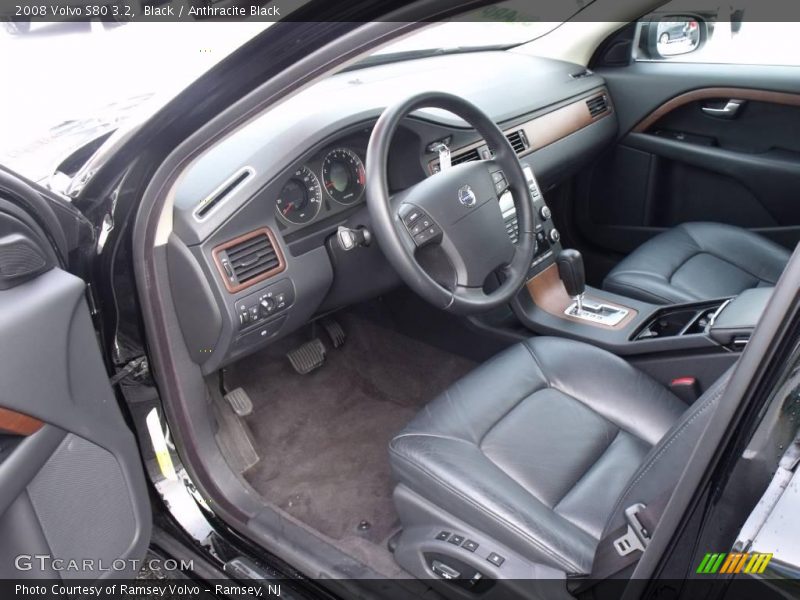 Black / Anthracite Black 2008 Volvo S80 3.2