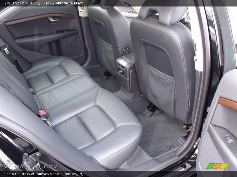 Black / Anthracite Black 2008 Volvo S80 3.2