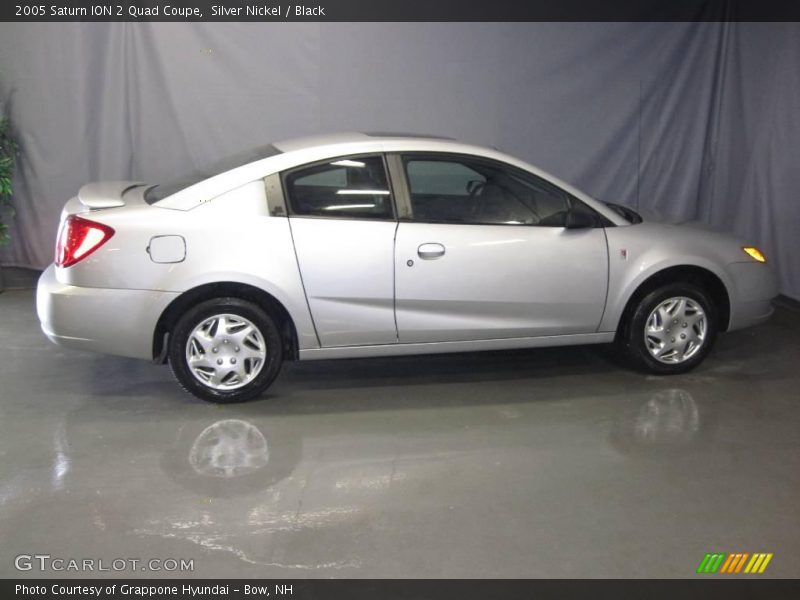 Silver Nickel / Black 2005 Saturn ION 2 Quad Coupe