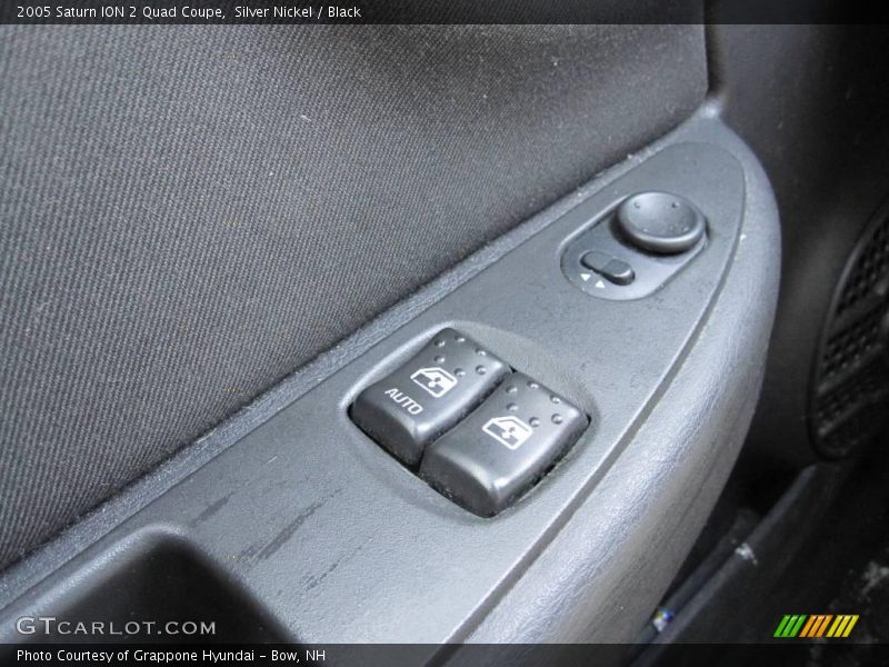 Silver Nickel / Black 2005 Saturn ION 2 Quad Coupe