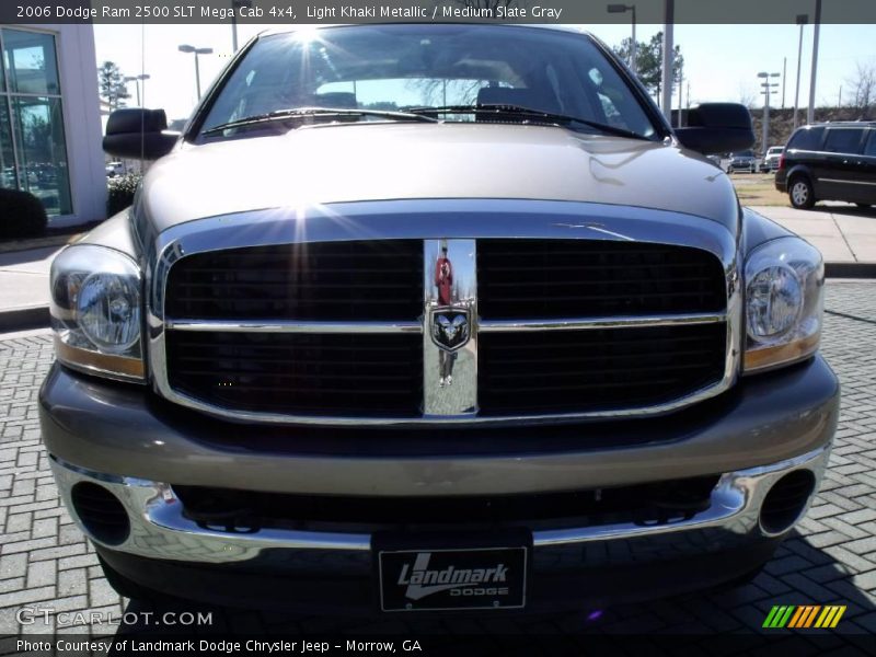 Light Khaki Metallic / Medium Slate Gray 2006 Dodge Ram 2500 SLT Mega Cab 4x4