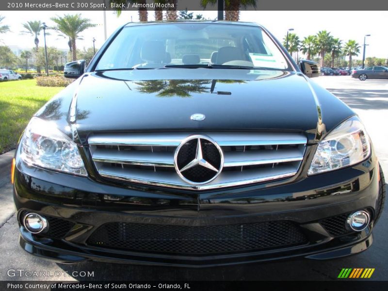 Black / Almond/Mocha 2010 Mercedes-Benz C 300 Sport
