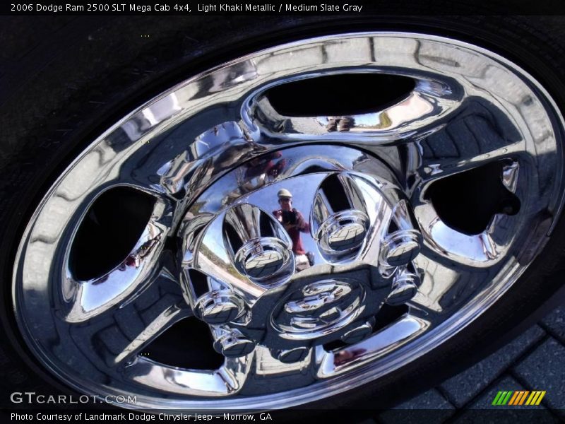 Light Khaki Metallic / Medium Slate Gray 2006 Dodge Ram 2500 SLT Mega Cab 4x4