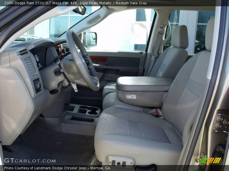 Light Khaki Metallic / Medium Slate Gray 2006 Dodge Ram 2500 SLT Mega Cab 4x4
