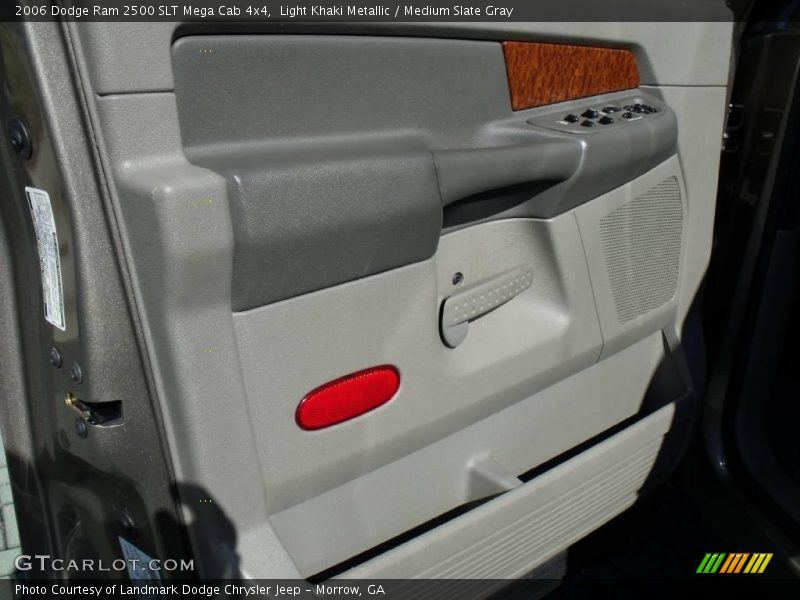 Light Khaki Metallic / Medium Slate Gray 2006 Dodge Ram 2500 SLT Mega Cab 4x4