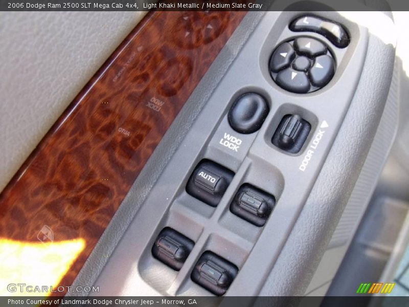 Light Khaki Metallic / Medium Slate Gray 2006 Dodge Ram 2500 SLT Mega Cab 4x4
