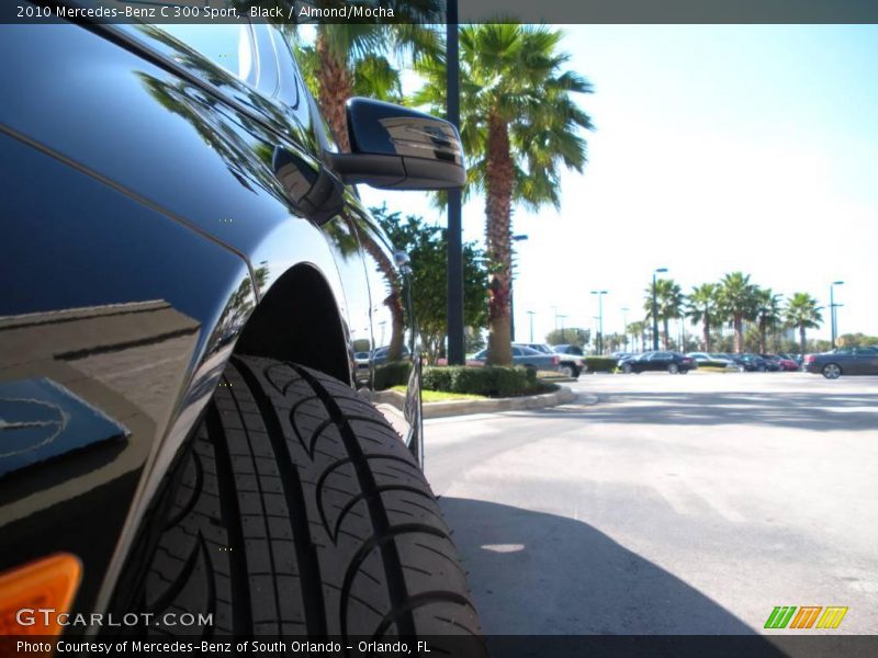 Black / Almond/Mocha 2010 Mercedes-Benz C 300 Sport