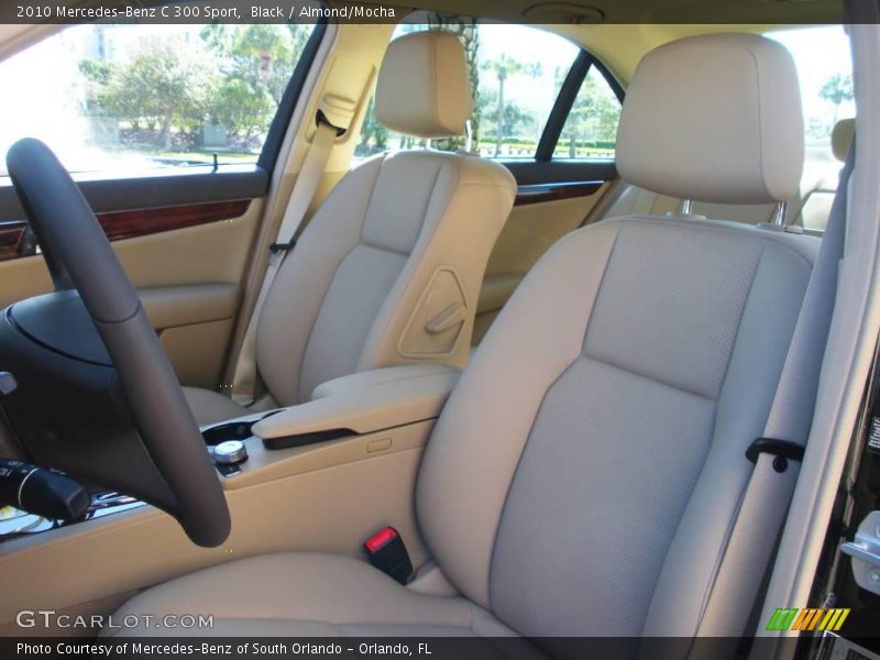 Black / Almond/Mocha 2010 Mercedes-Benz C 300 Sport