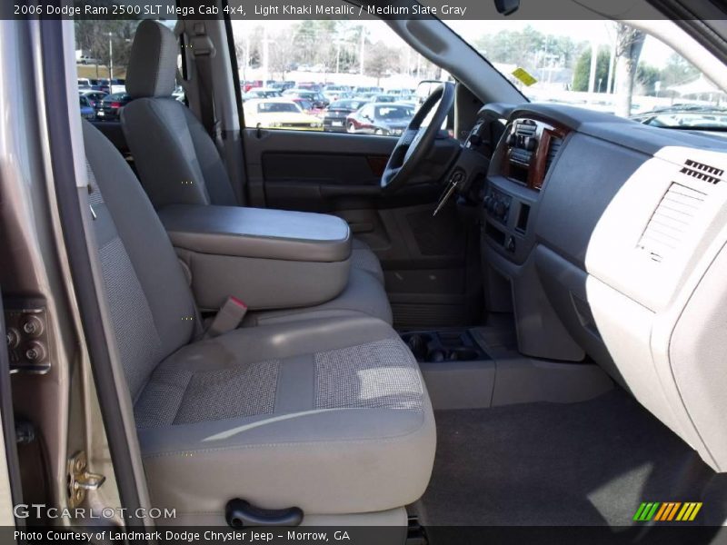 Light Khaki Metallic / Medium Slate Gray 2006 Dodge Ram 2500 SLT Mega Cab 4x4