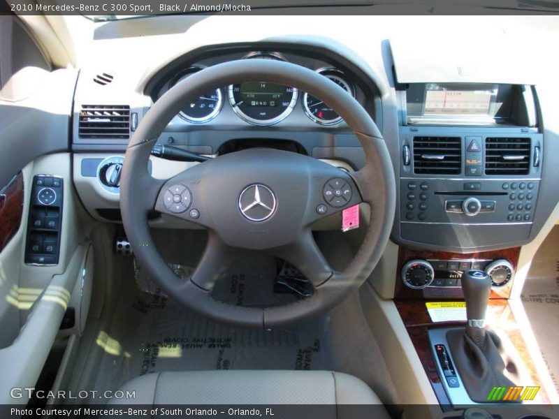 Black / Almond/Mocha 2010 Mercedes-Benz C 300 Sport