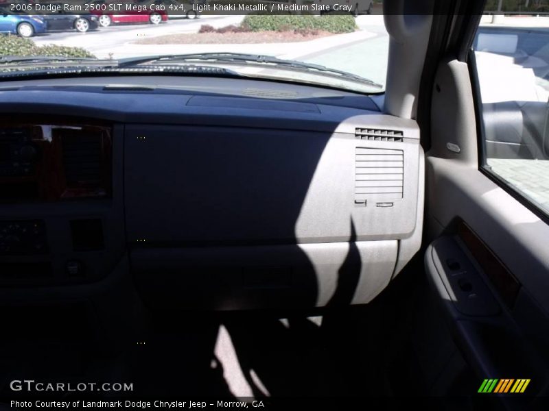 Light Khaki Metallic / Medium Slate Gray 2006 Dodge Ram 2500 SLT Mega Cab 4x4
