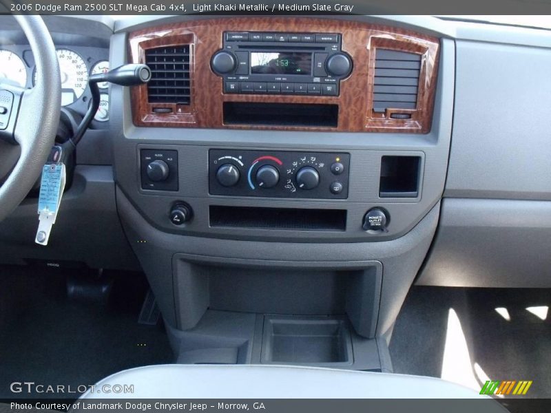 Light Khaki Metallic / Medium Slate Gray 2006 Dodge Ram 2500 SLT Mega Cab 4x4