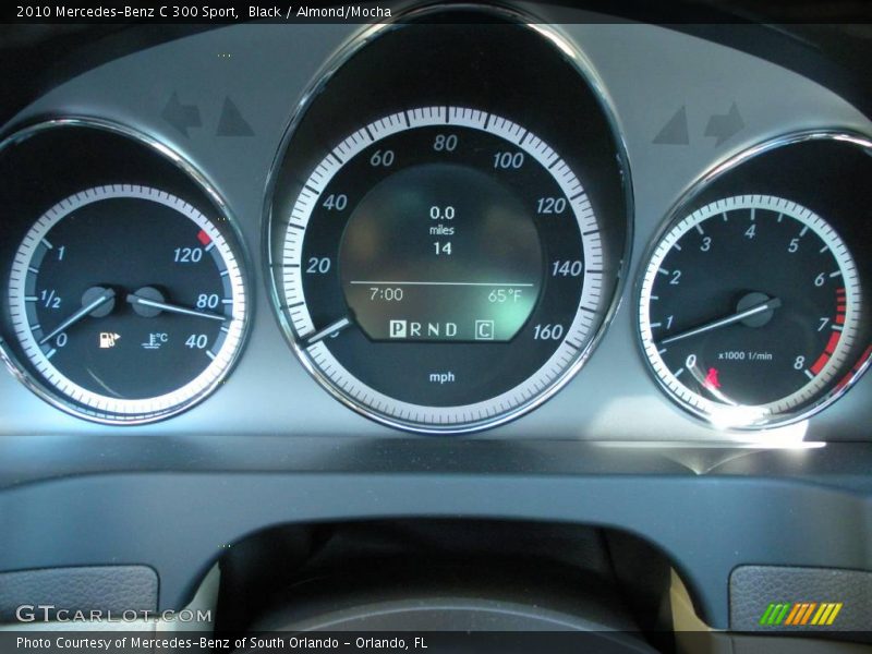 Black / Almond/Mocha 2010 Mercedes-Benz C 300 Sport