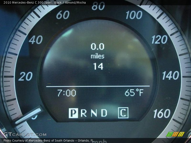 Black / Almond/Mocha 2010 Mercedes-Benz C 300 Sport