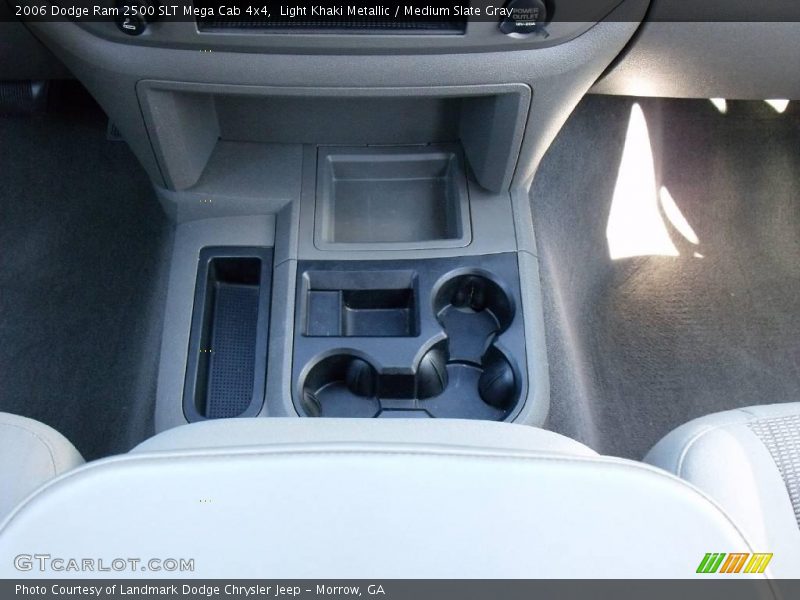 Light Khaki Metallic / Medium Slate Gray 2006 Dodge Ram 2500 SLT Mega Cab 4x4