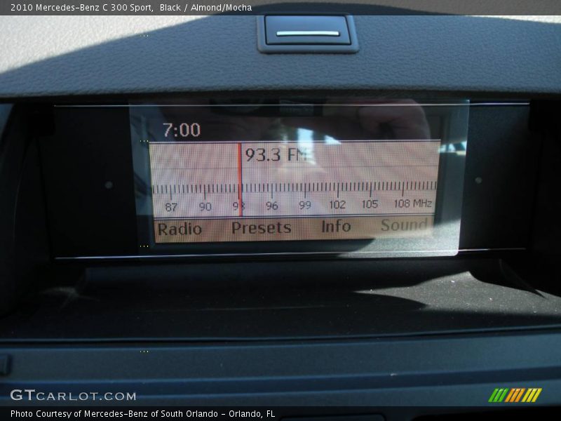 Black / Almond/Mocha 2010 Mercedes-Benz C 300 Sport