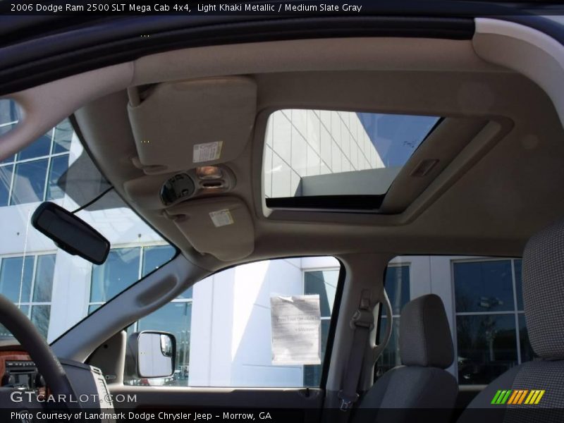 Light Khaki Metallic / Medium Slate Gray 2006 Dodge Ram 2500 SLT Mega Cab 4x4