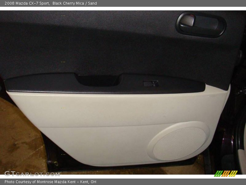 Black Cherry Mica / Sand 2008 Mazda CX-7 Sport
