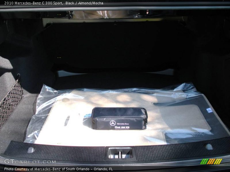 Black / Almond/Mocha 2010 Mercedes-Benz C 300 Sport