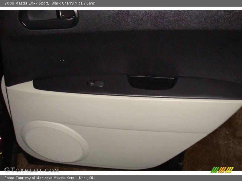 Black Cherry Mica / Sand 2008 Mazda CX-7 Sport